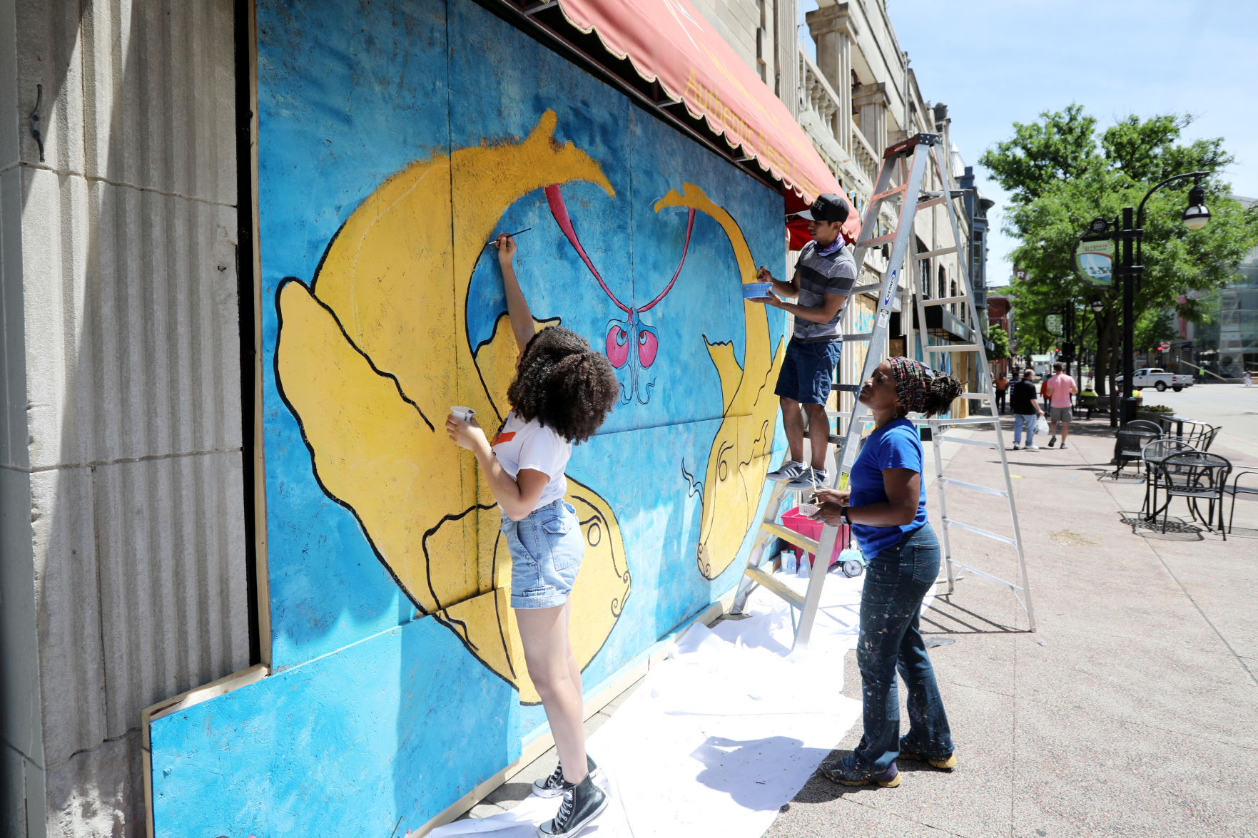 State Street murals